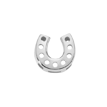 White gold horseshoe