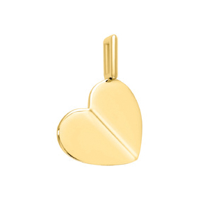 Out Big Heart in Yellow Gold