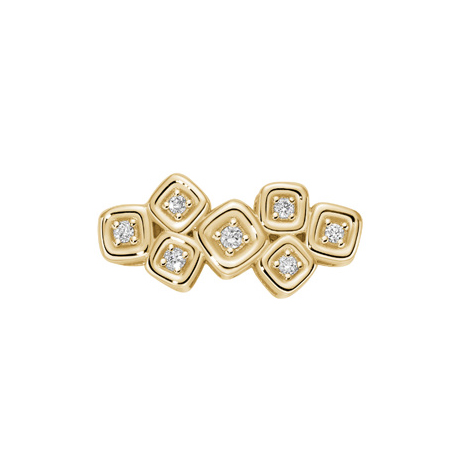 Yellow Gold and Diamonds Puzzle